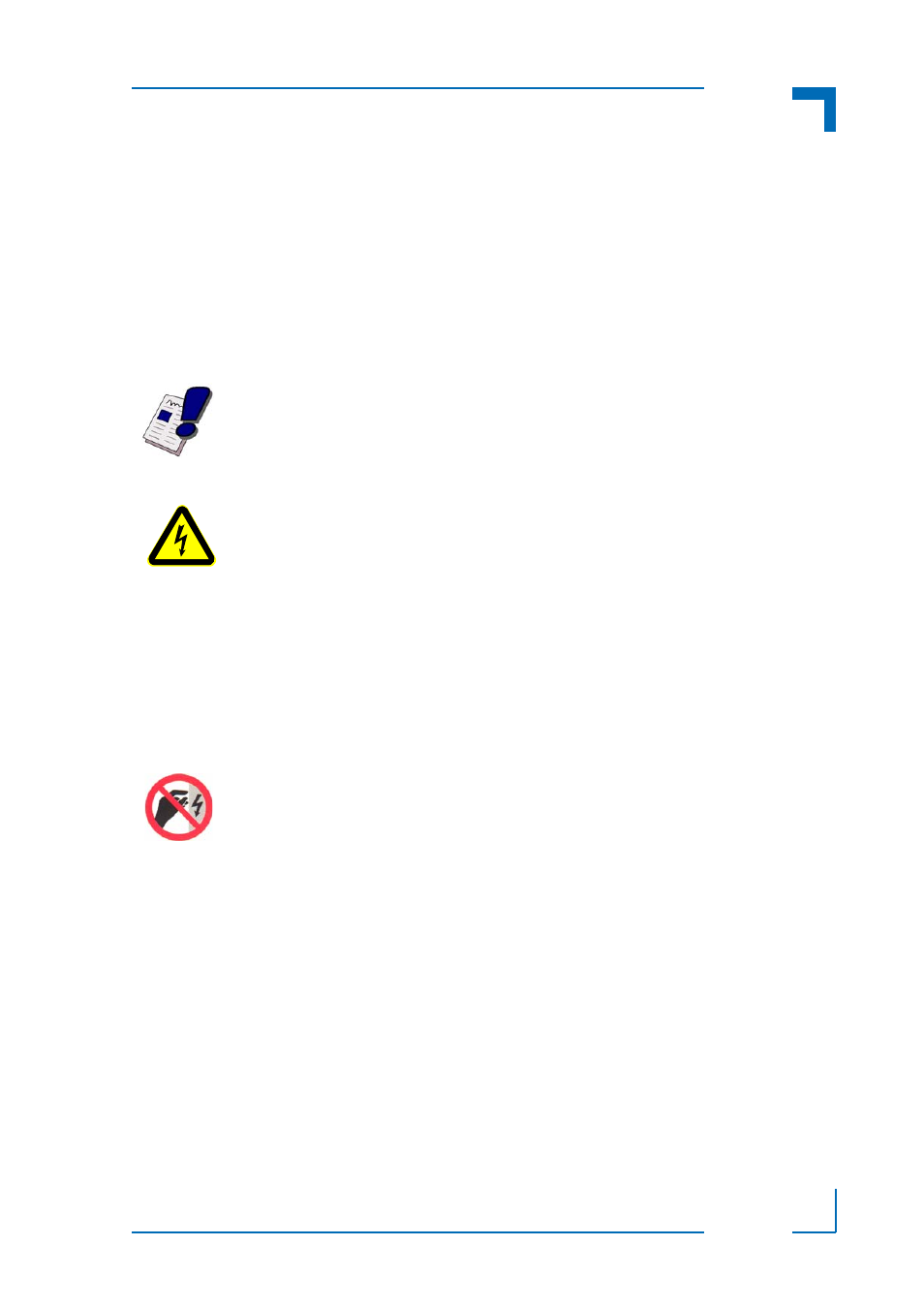 For your safety, High voltage safety instructions, Special handling and unpacking instructions | Cp6004x-sa preface | Kontron CP6004X-SA User Manual | Page 15 / 36