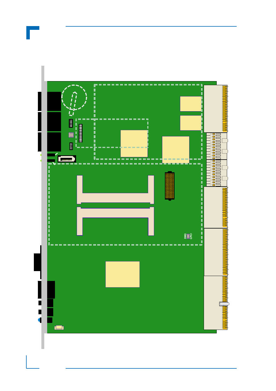 3 board layout, Board layout - 8, Introduction cp6004x-sa | Hdd/ssd | Kontron CP6004X-SA User Manual | Page 26 / 36