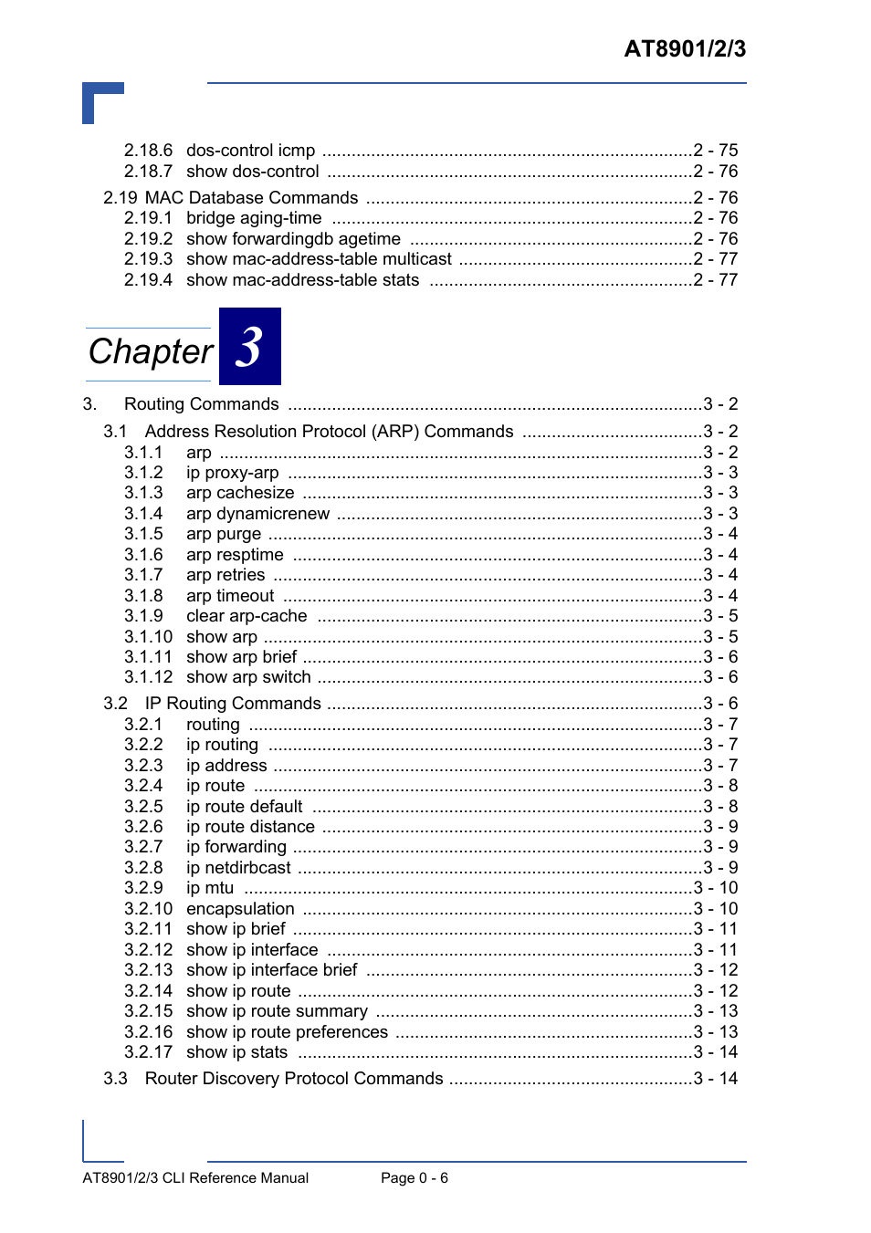 Chapter | Kontron AT890X Full-Size CLI User Manual | Page 14 / 304