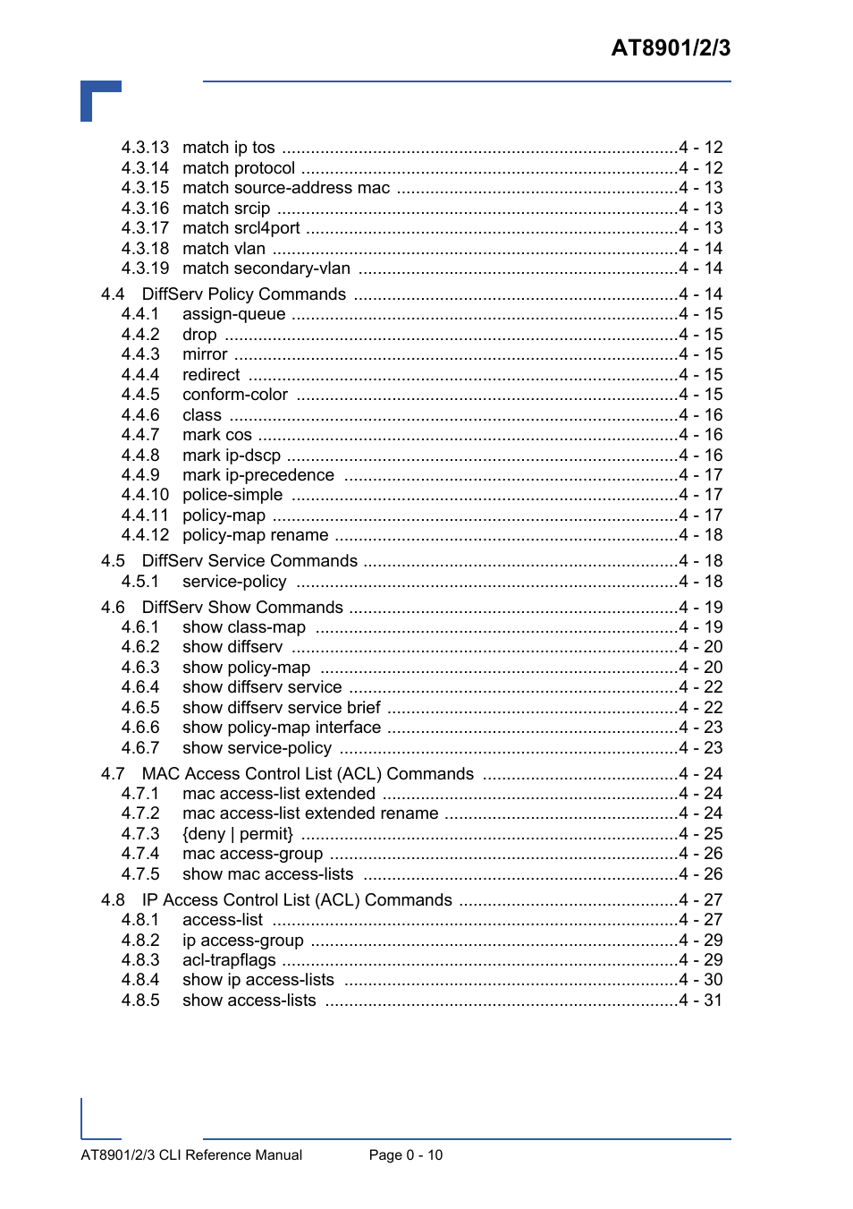 Kontron AT890X Full-Size CLI User Manual | Page 18 / 304