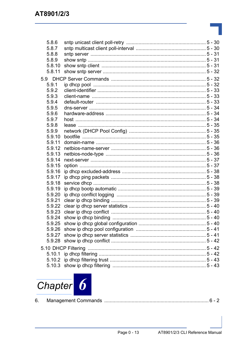 Chapter | Kontron AT890X Full-Size CLI User Manual | Page 21 / 304