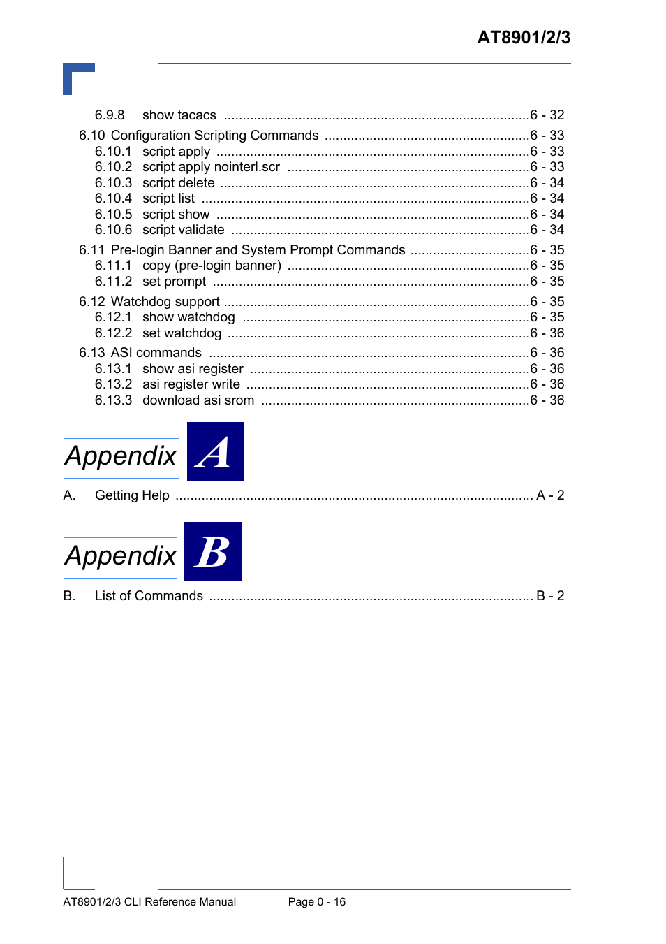 Appendix | Kontron AT890X Full-Size CLI User Manual | Page 24 / 304