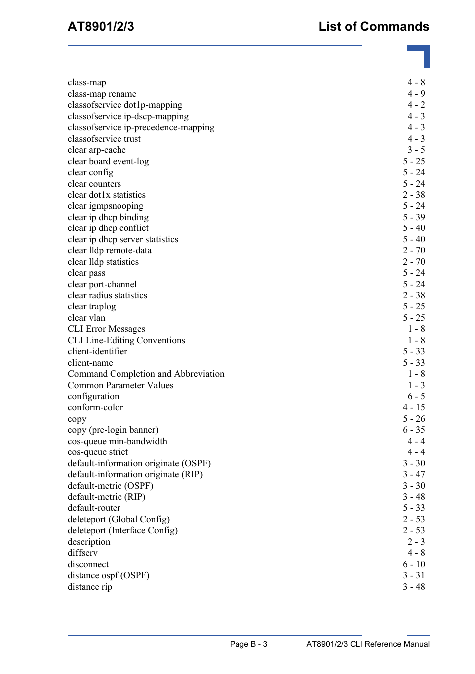 Kontron AT890X Full-Size CLI User Manual | Page 287 / 304