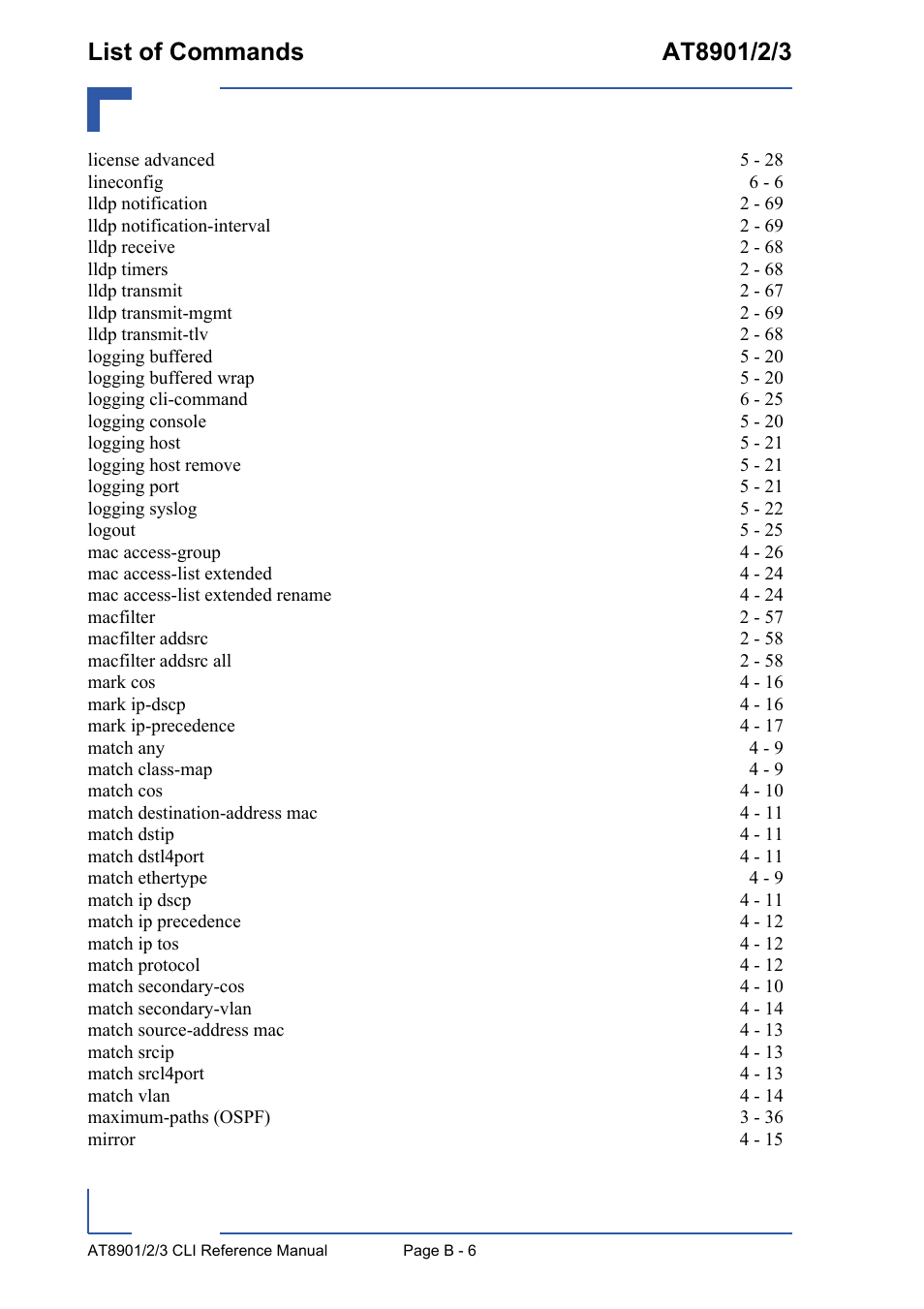 Kontron AT890X Full-Size CLI User Manual | Page 290 / 304