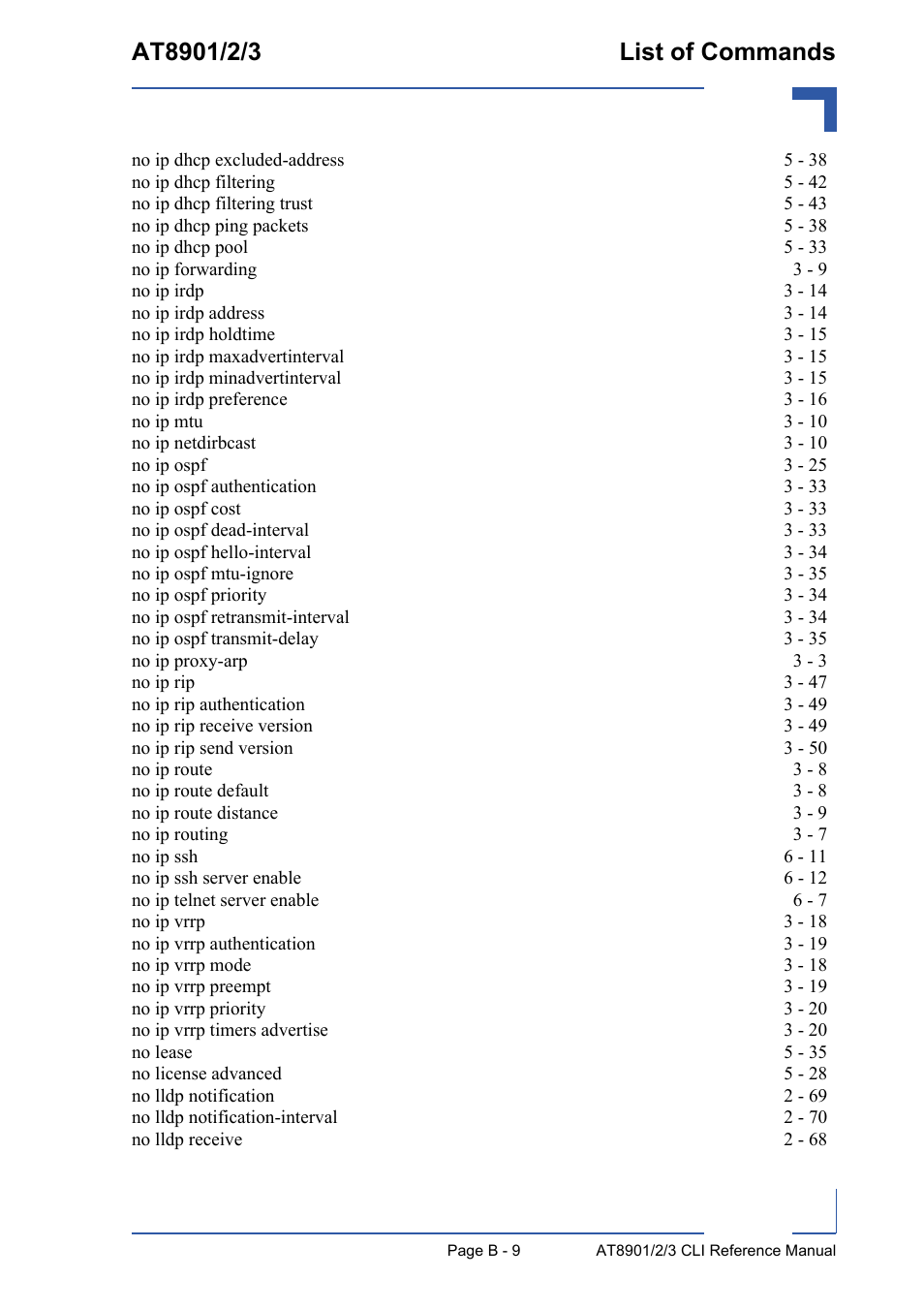 Kontron AT890X Full-Size CLI User Manual | Page 293 / 304