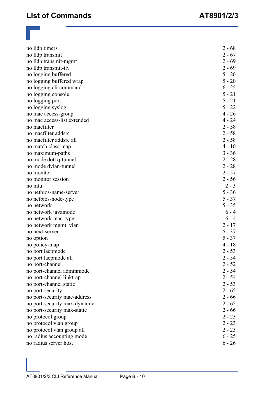 Kontron AT890X Full-Size CLI User Manual | Page 294 / 304