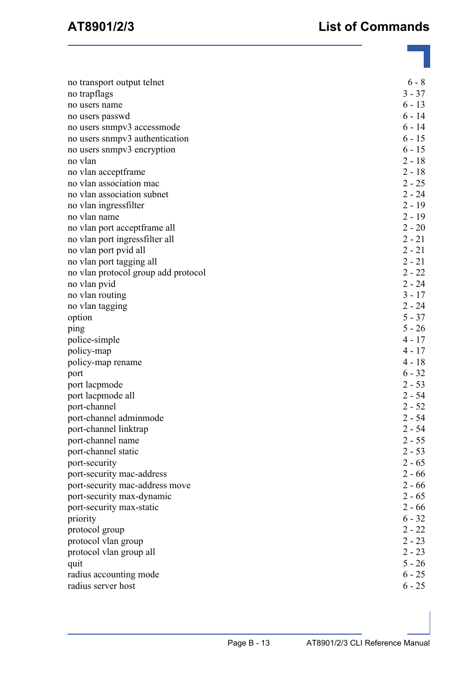 Kontron AT890X Full-Size CLI User Manual | Page 297 / 304