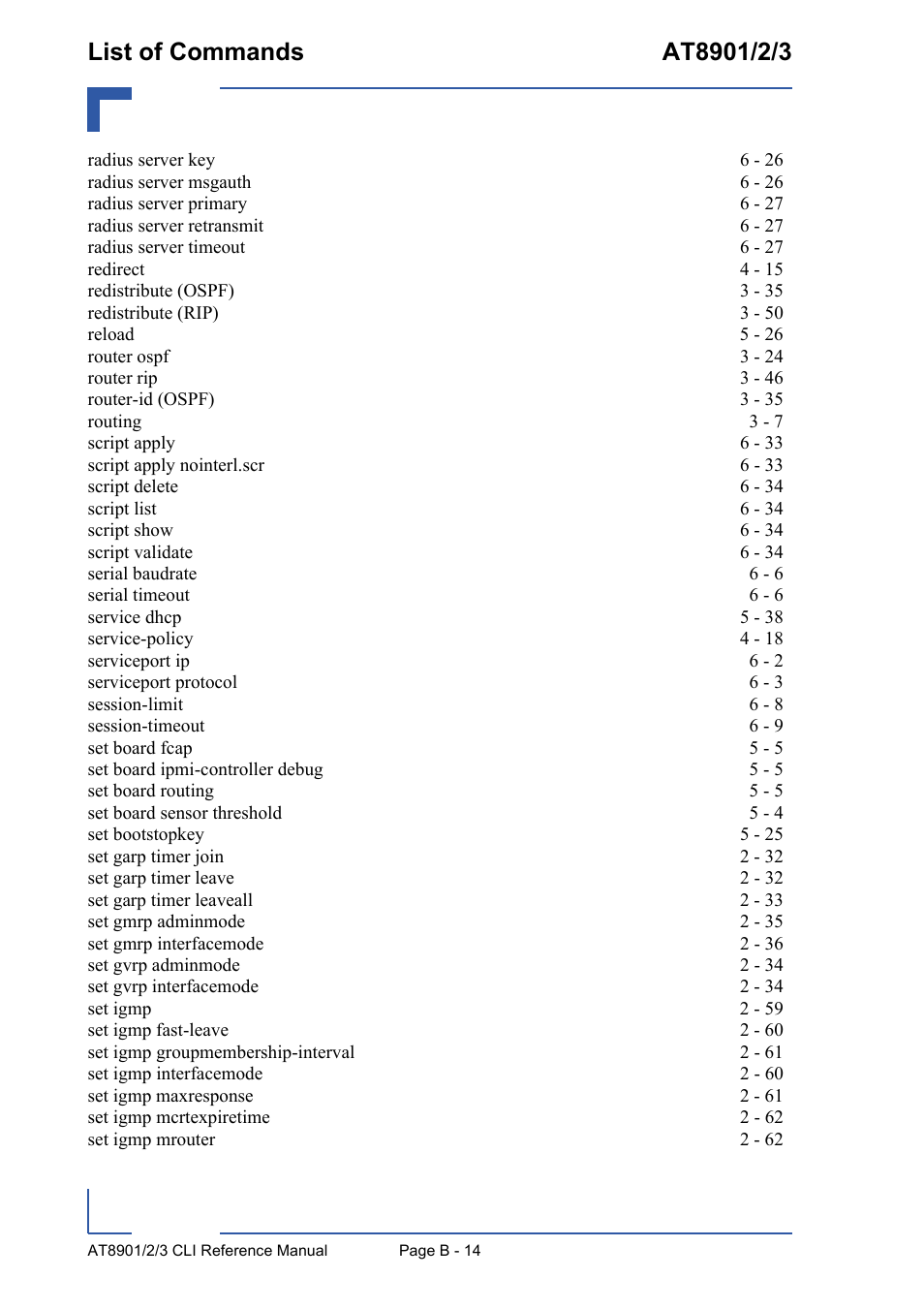 Kontron AT890X Full-Size CLI User Manual | Page 298 / 304