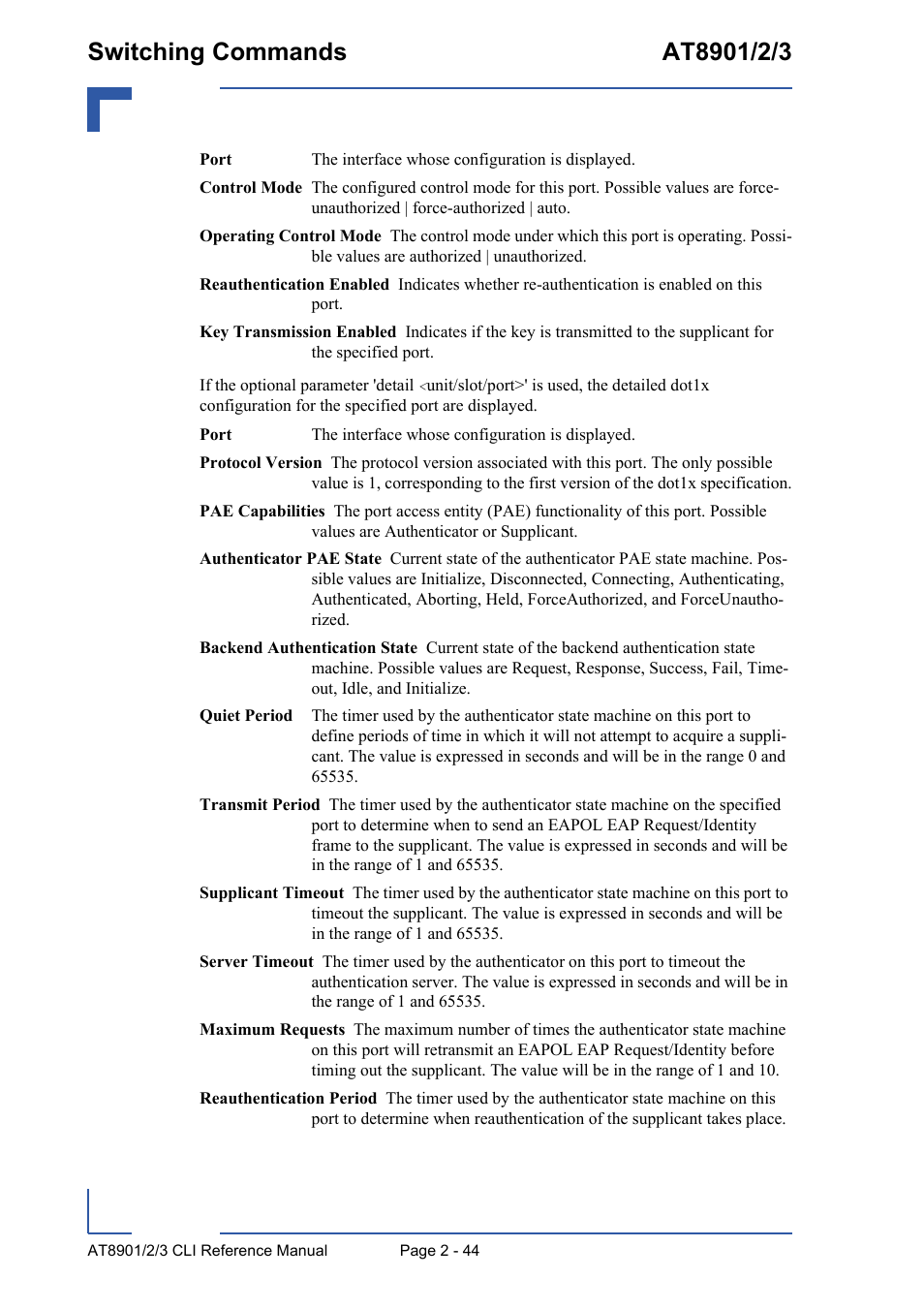 Kontron AT890X Full-Size CLI User Manual | Page 78 / 304