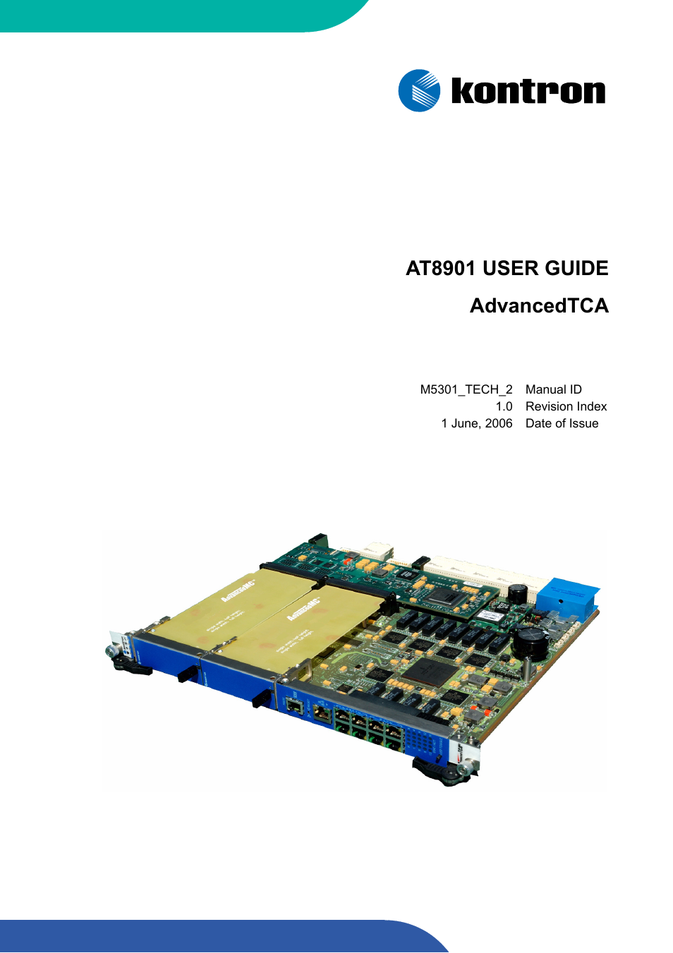 Kontron AT8901 User Manual | 79 pages