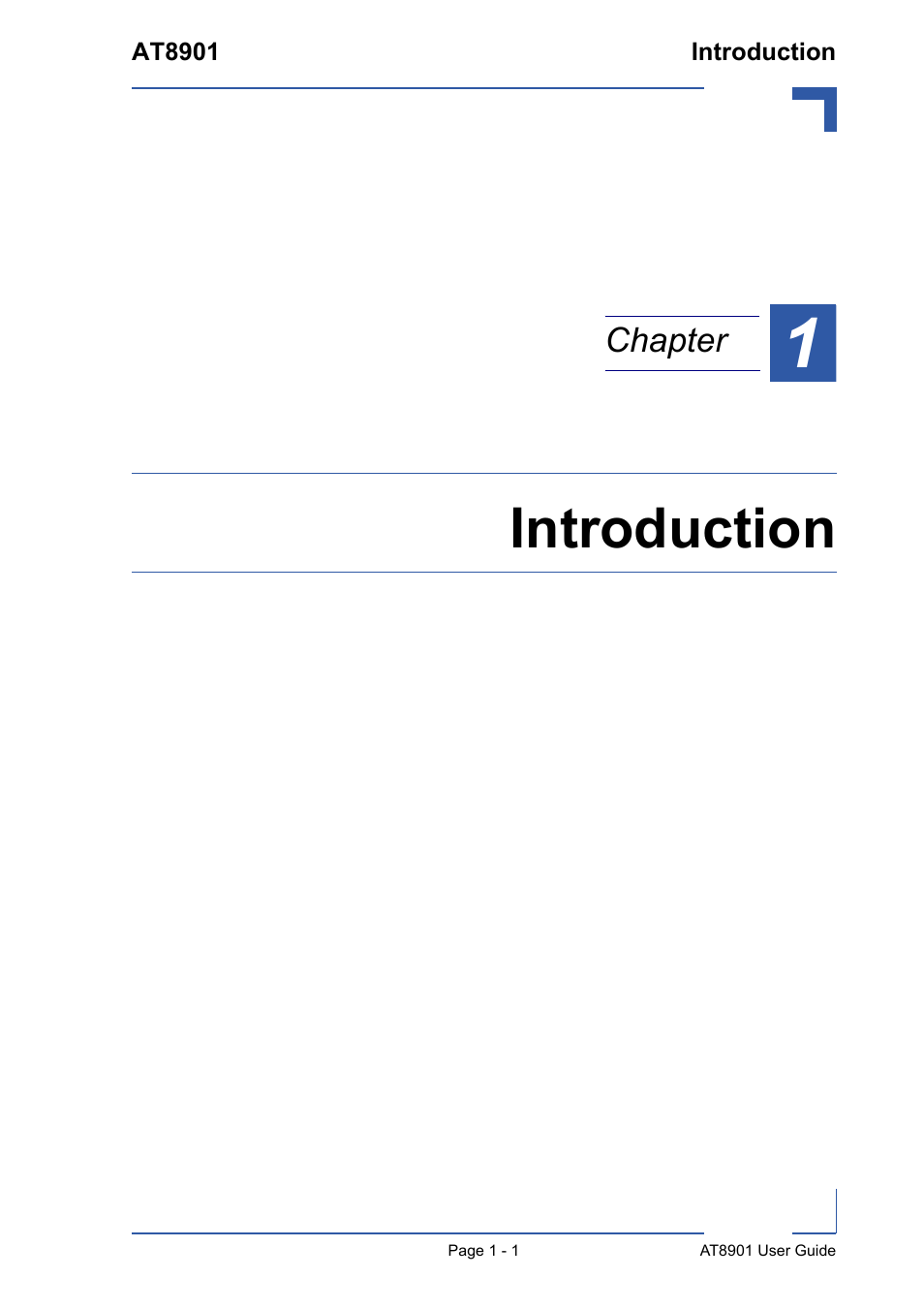 Introduction | Kontron AT8901 User Manual | Page 13 / 79