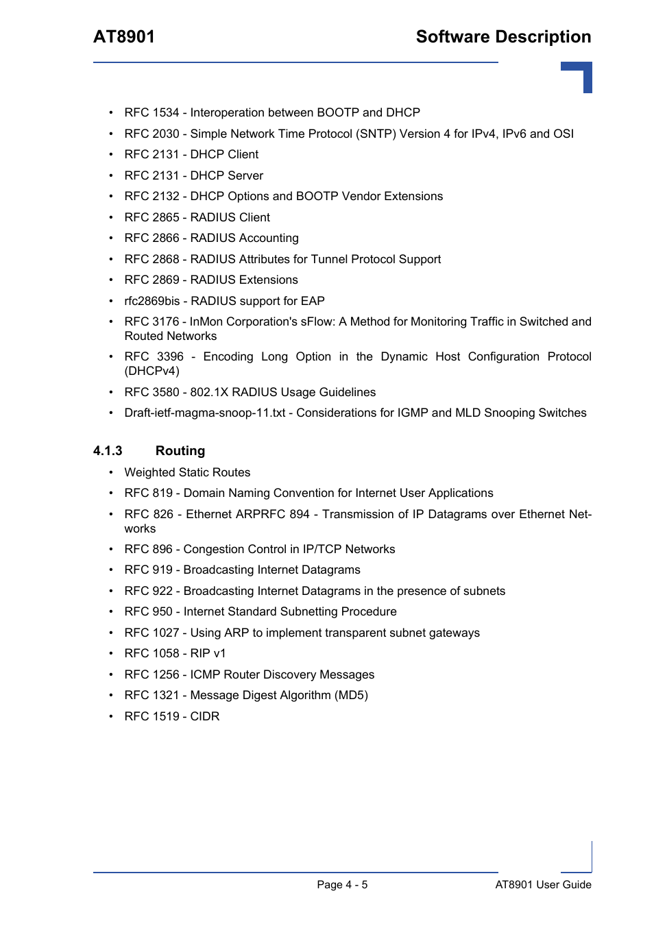 3 routing, Routing - 5, At8901 software description | Kontron AT8901 User Manual | Page 57 / 79