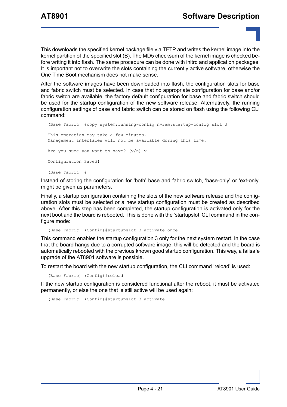 At8901 software description | Kontron AT8901 User Manual | Page 73 / 79