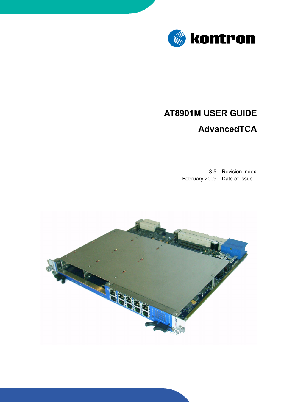 Kontron AT8901M User Manual | 76 pages