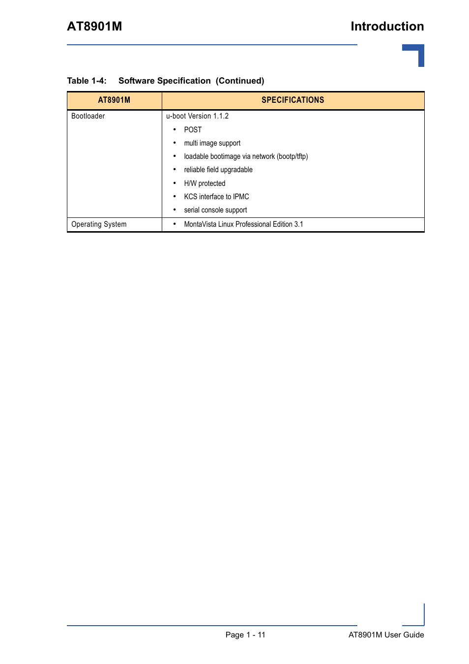 At8901m introduction | Kontron AT8901M User Manual | Page 24 / 76