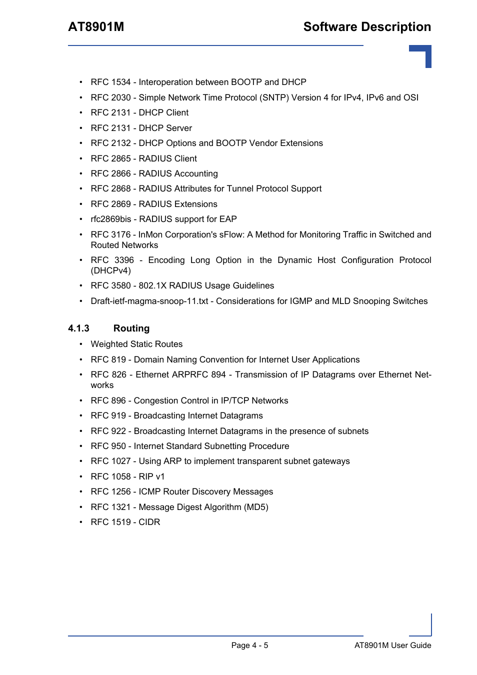 3 routing, Routing - 5, At8901m software description | Kontron AT8901M User Manual | Page 55 / 76