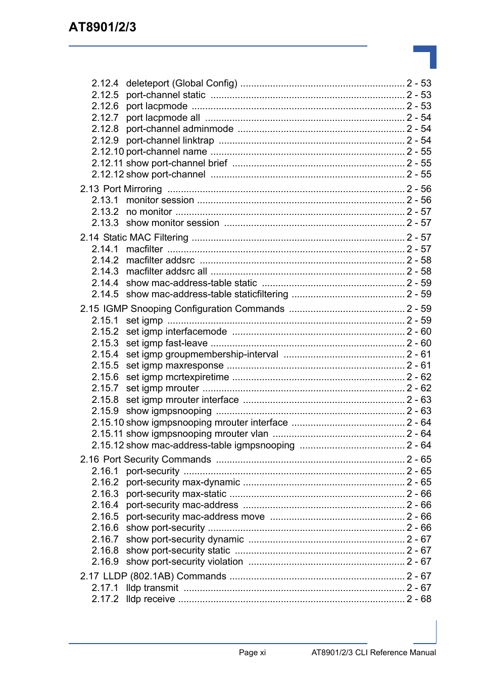 Kontron AT8902 Full Size CLI User Manual | Page 11 / 304