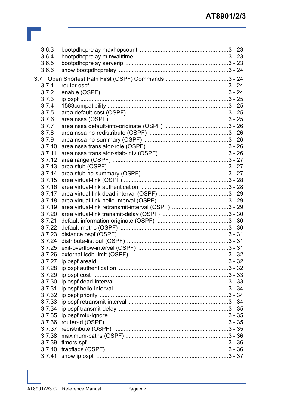 Kontron AT8902 Full Size CLI User Manual | Page 14 / 304