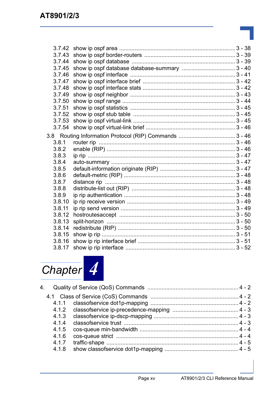 Chapter | Kontron AT8902 Full Size CLI User Manual | Page 15 / 304