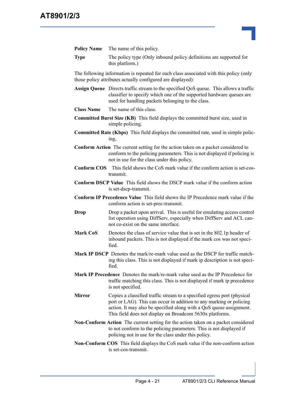 Kontron AT8902 Full Size CLI User Manual | Page 185 / 304