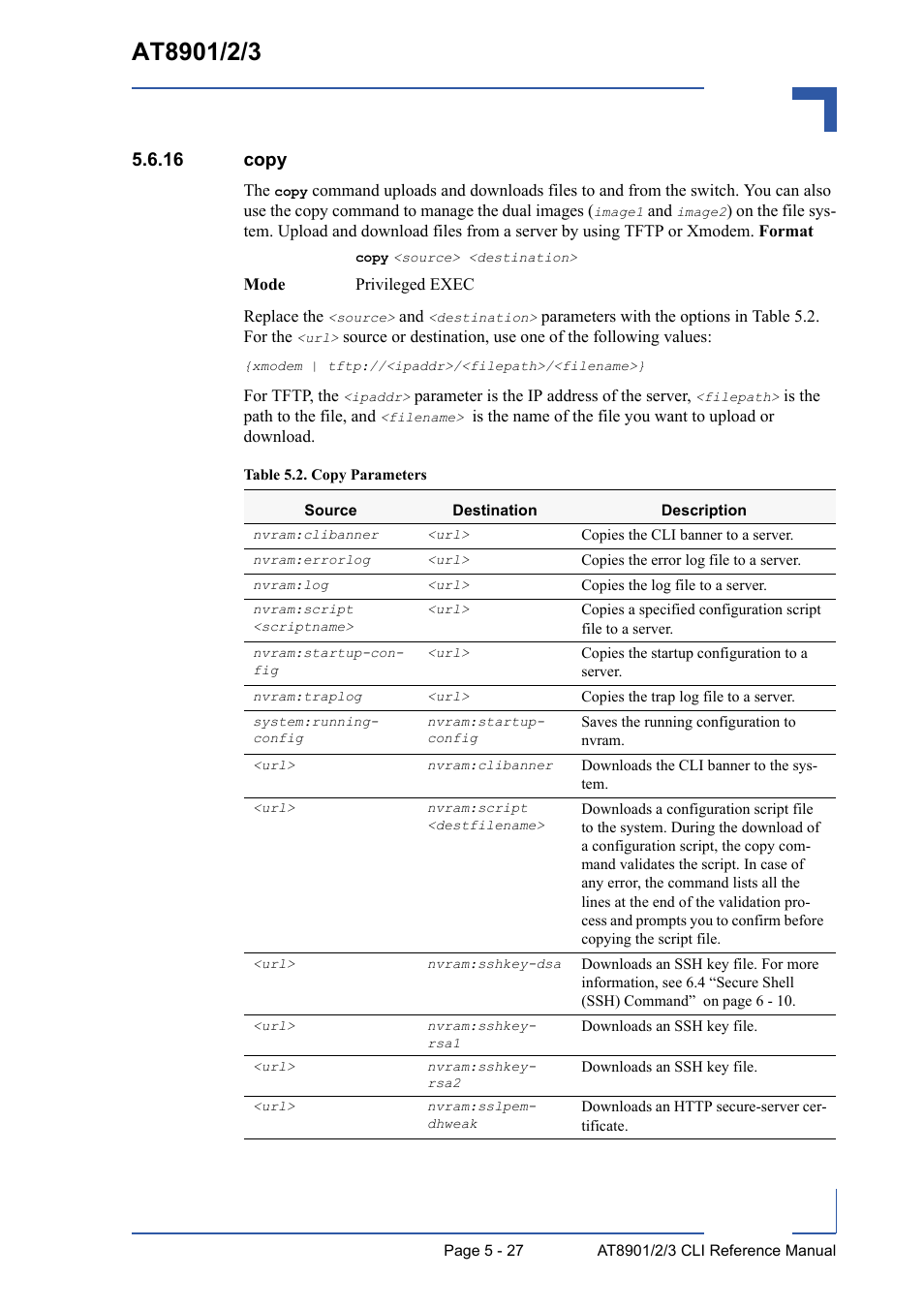 16 copy, 16 copy - 27 | Kontron AT8902 Full Size CLI User Manual | Page 223 / 304