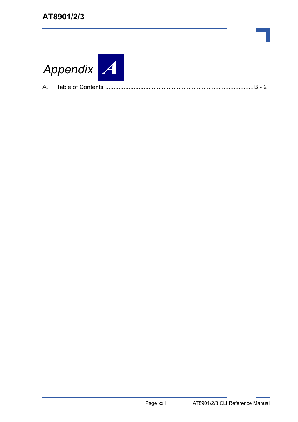 Appendix | Kontron AT8902 Full Size CLI User Manual | Page 23 / 304