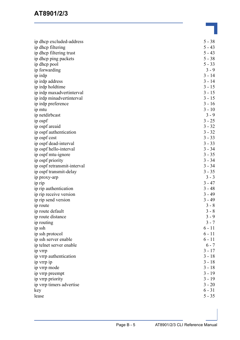 Kontron AT8902 Full Size CLI User Manual | Page 289 / 304