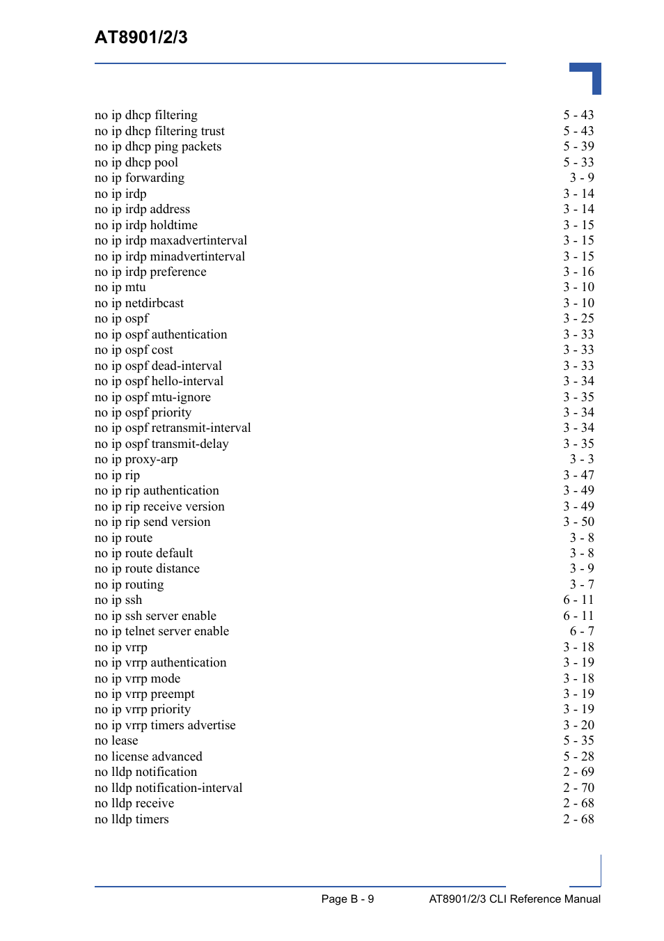 Kontron AT8902 Full Size CLI User Manual | Page 293 / 304