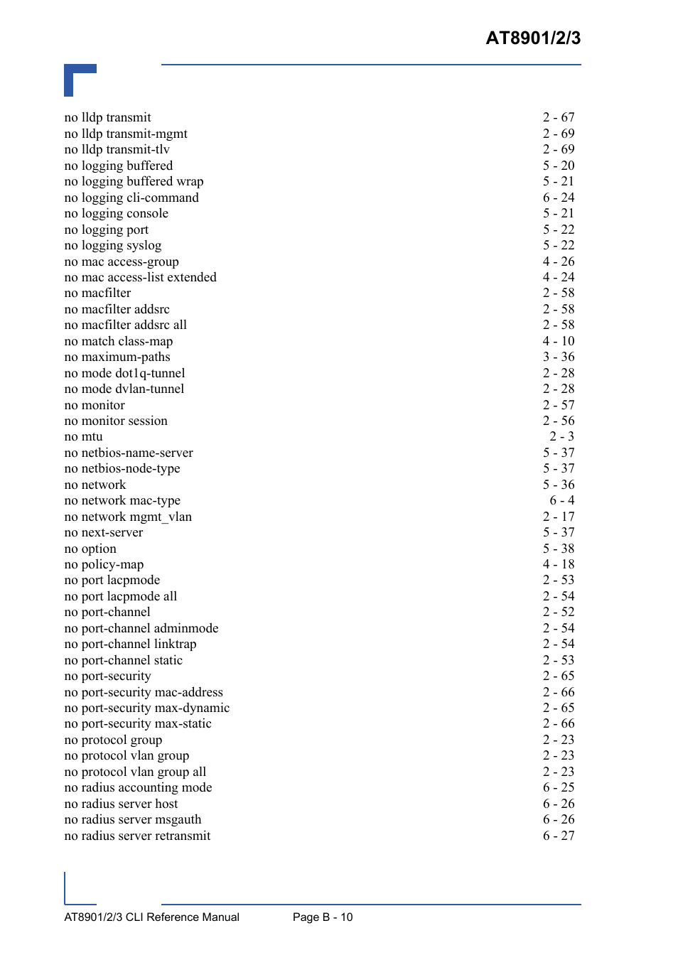 Kontron AT8902 Full Size CLI User Manual | Page 294 / 304