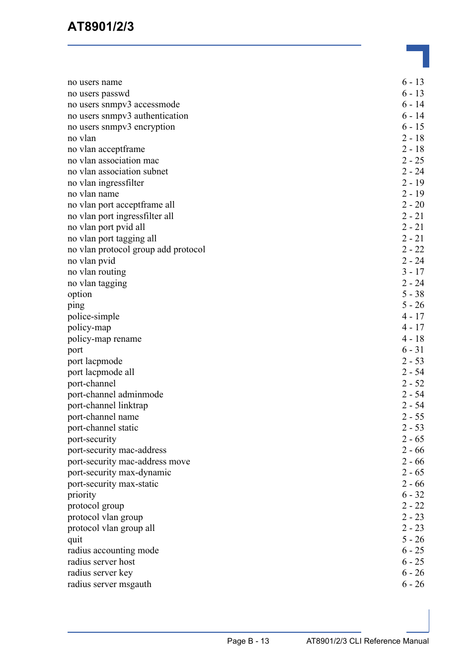 Kontron AT8902 Full Size CLI User Manual | Page 297 / 304