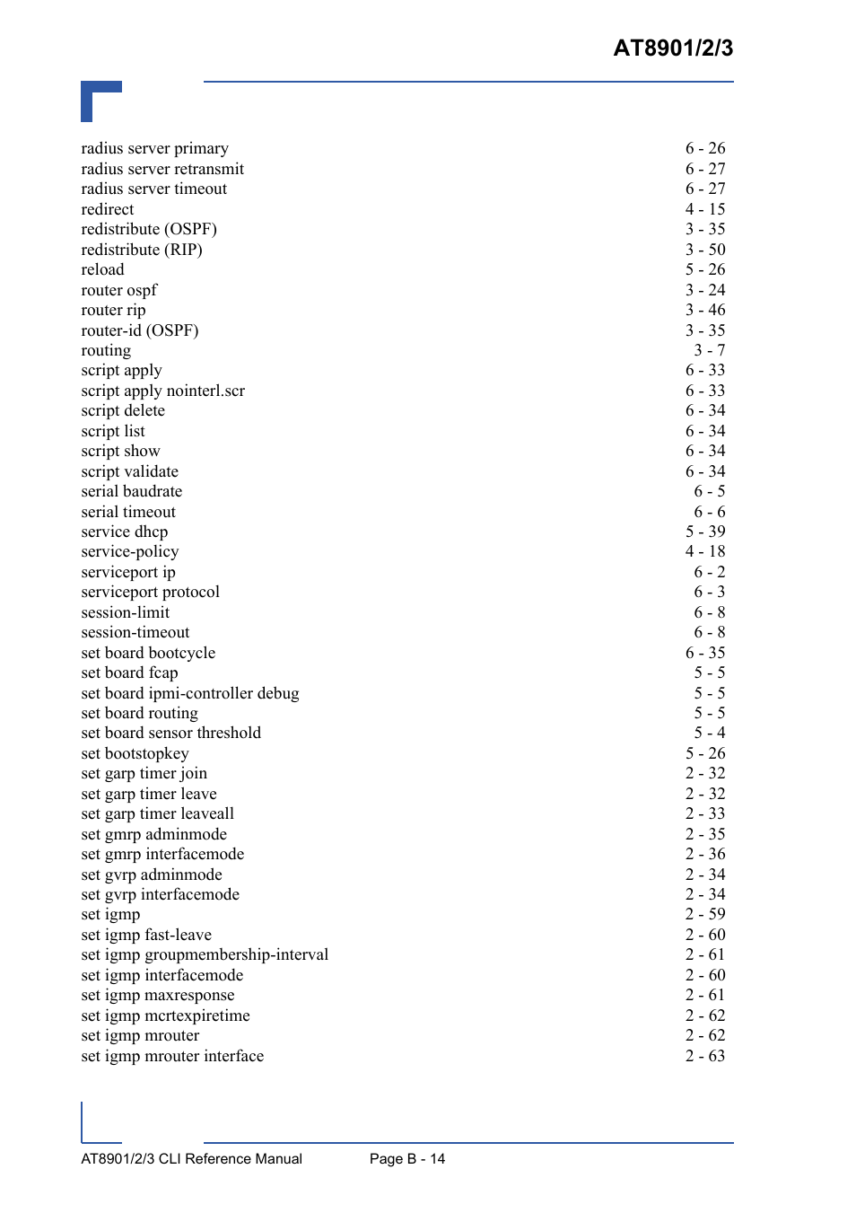 Kontron AT8902 Full Size CLI User Manual | Page 298 / 304