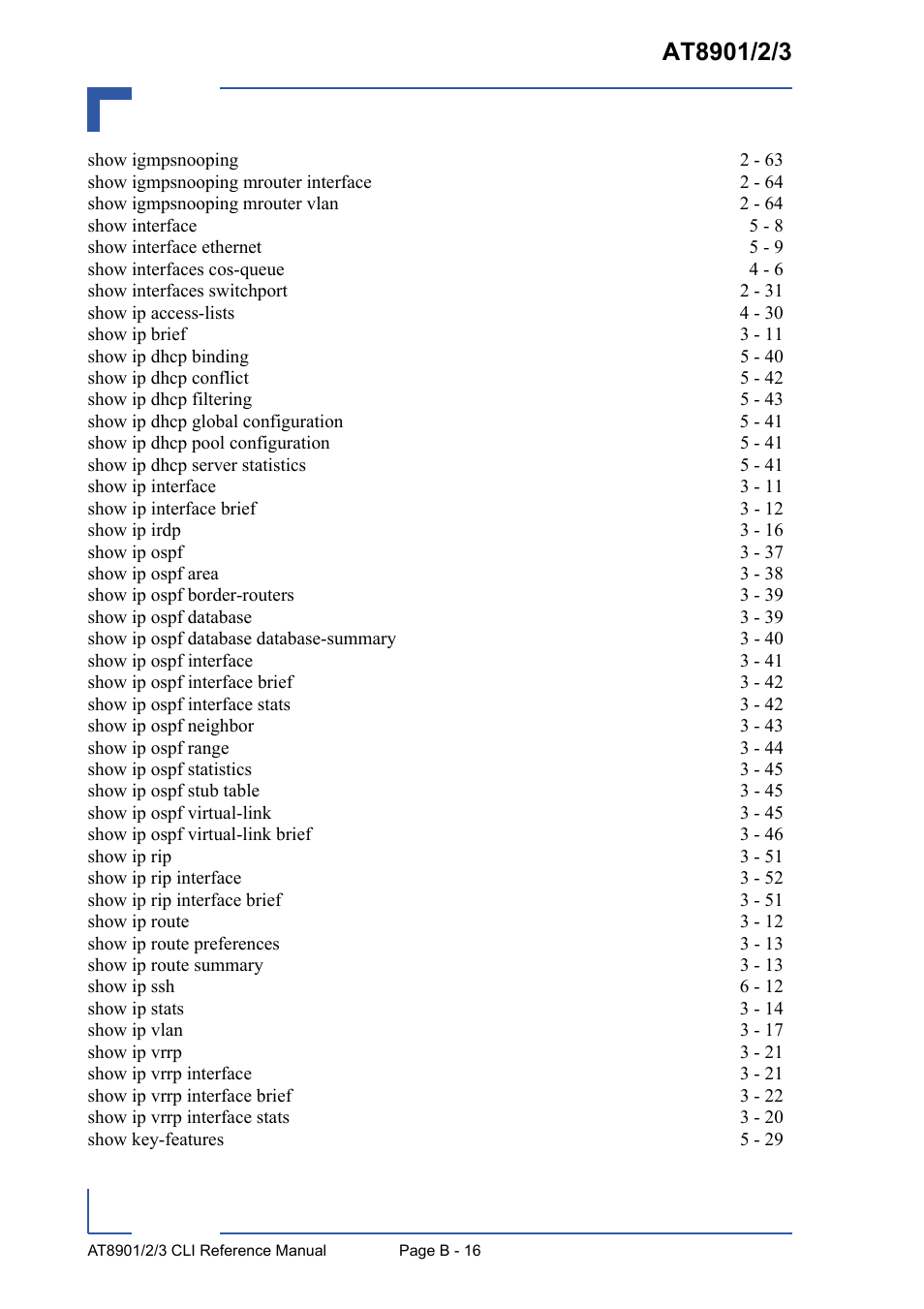 Kontron AT8902 Full Size CLI User Manual | Page 300 / 304