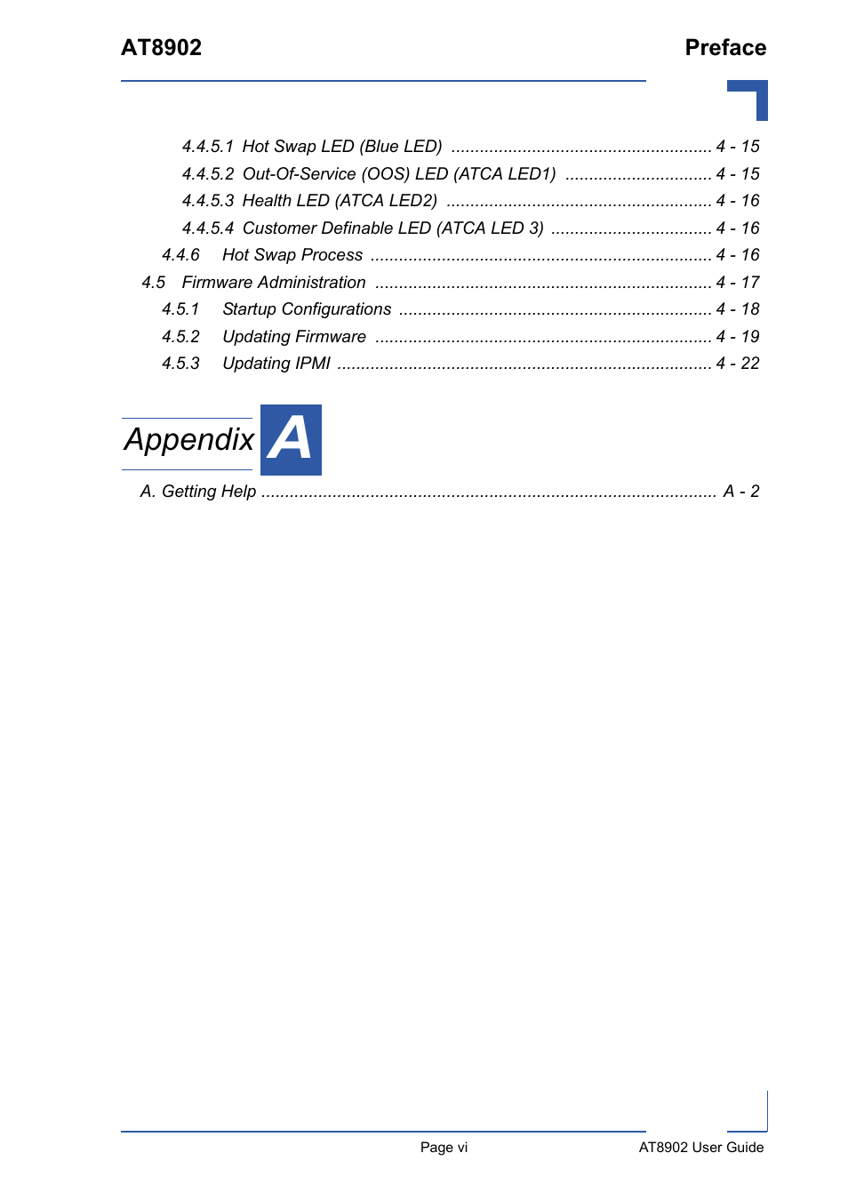 Appendix | Kontron AT8902 User Manual | Page 6 / 94