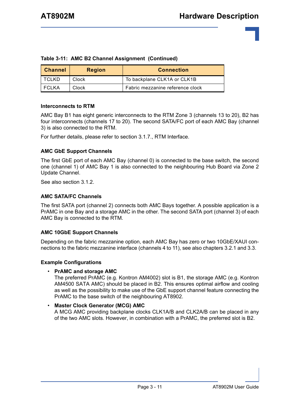 At8902m hardware description | Kontron AT8902M User Manual | Page 44 / 92