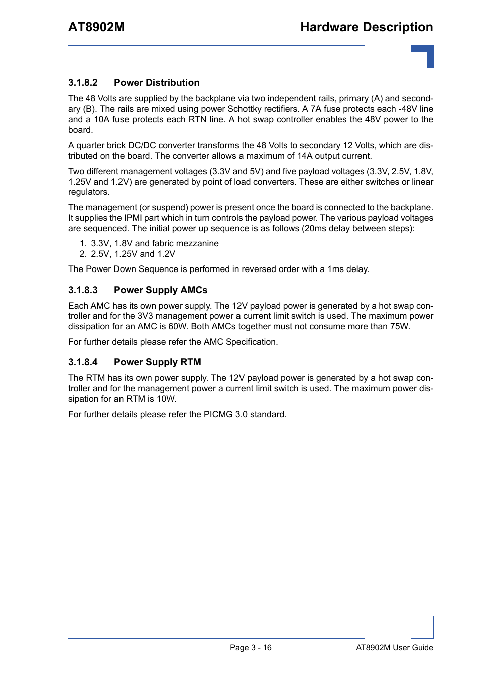 At8902m hardware description | Kontron AT8902M User Manual | Page 49 / 92