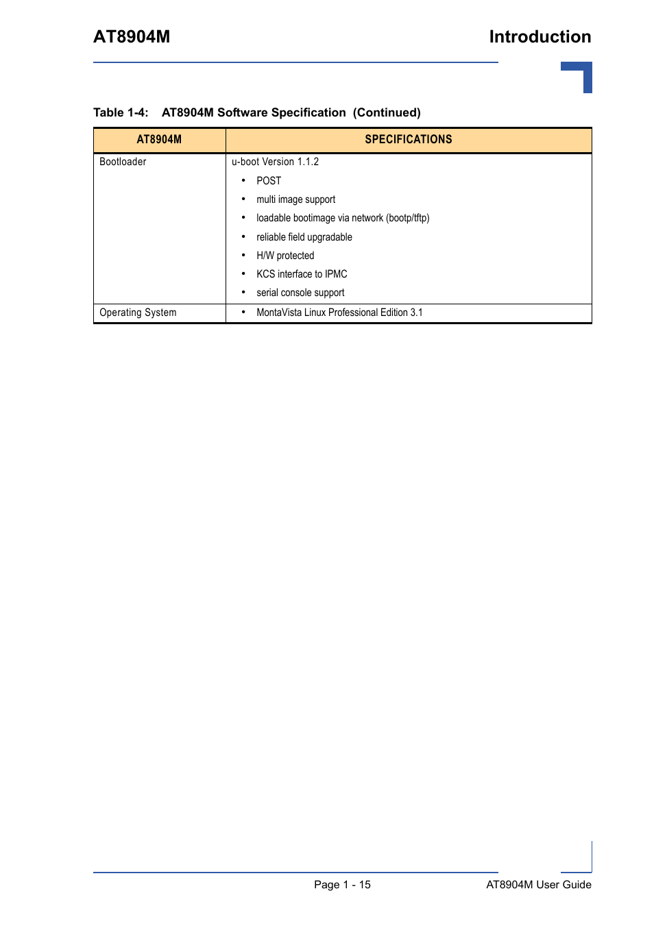 At8904m introduction | Kontron AT8904 User Manual | Page 28 / 93