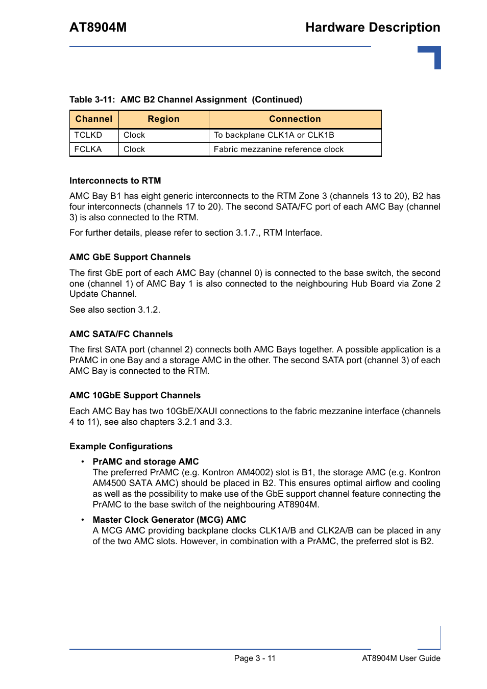 At8904m hardware description | Kontron AT8904 User Manual | Page 45 / 93