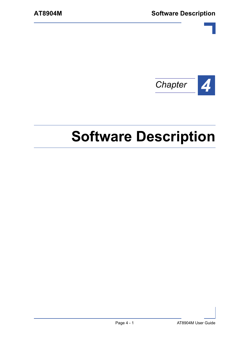 Software description | Kontron AT8904 User Manual | Page 67 / 93
