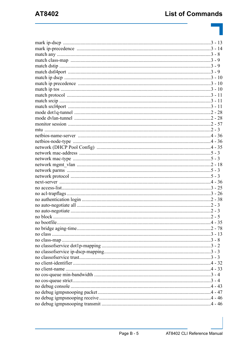 Kontron AT8402 CLI User Manual | Page 240 / 253