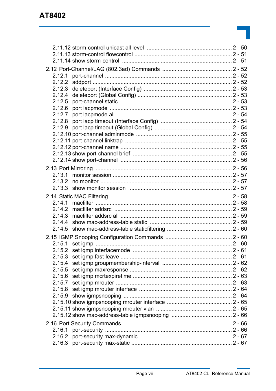 At8402 | Kontron AT8402 CLI User Manual | Page 7 / 253