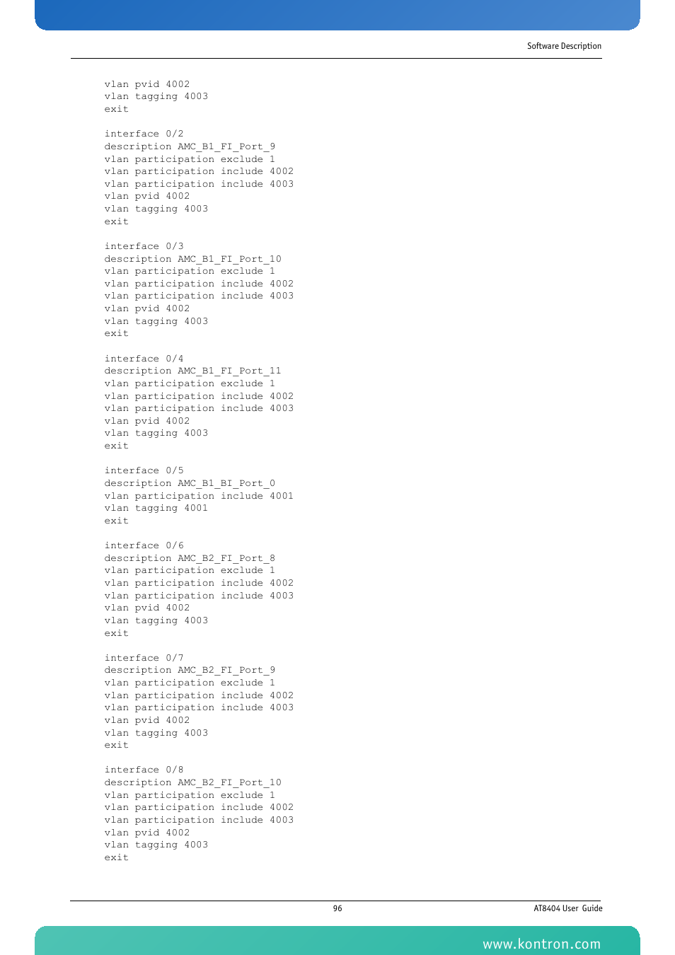 Kontron AT8404 User Manual | Page 109 / 132