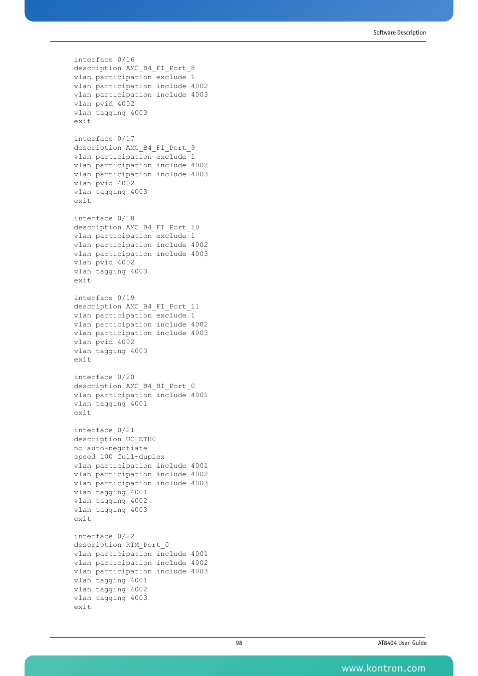 Kontron AT8404 User Manual | Page 111 / 132