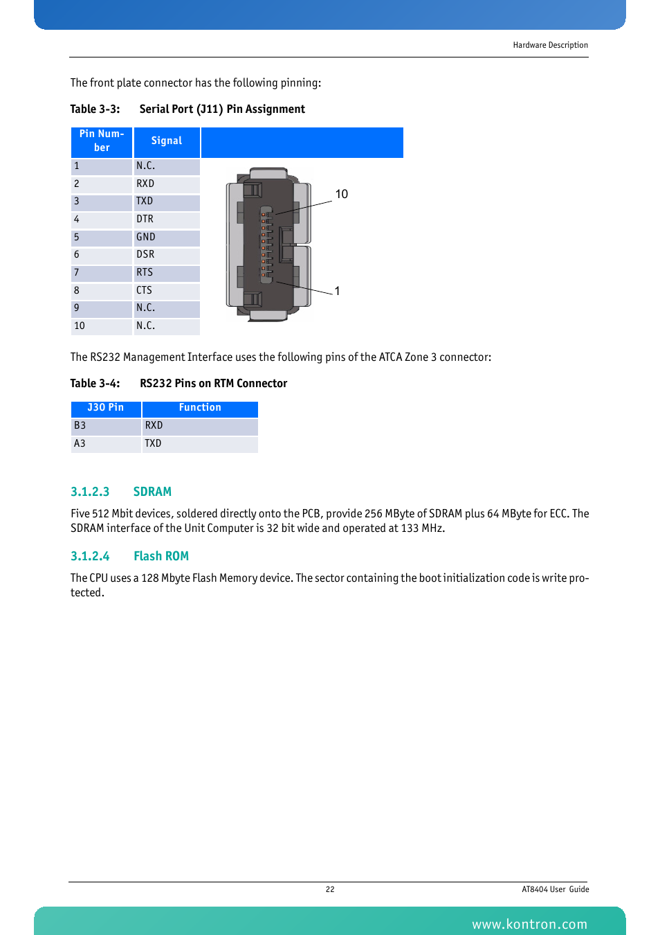 Kontron AT8404 User Manual | Page 35 / 132