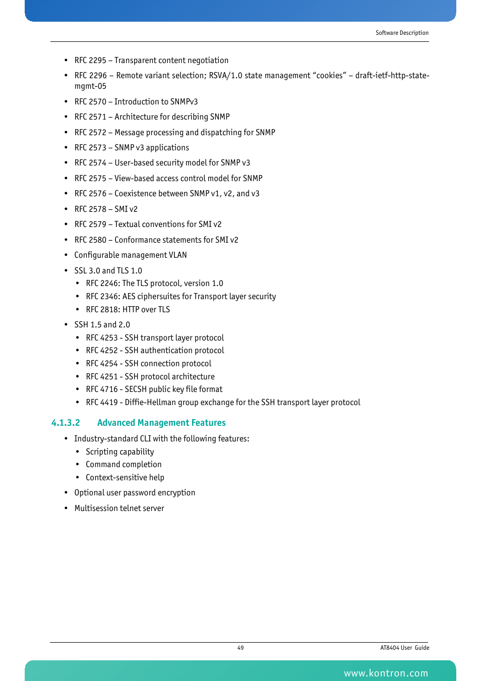 Kontron AT8404 User Manual | Page 62 / 132