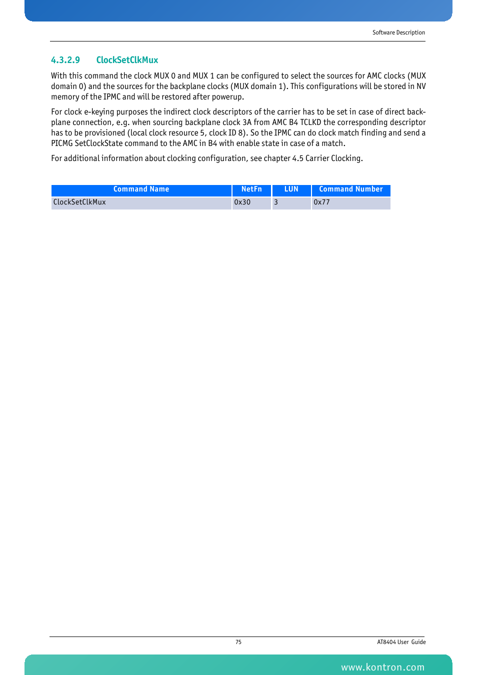 Kontron AT8404 User Manual | Page 88 / 132