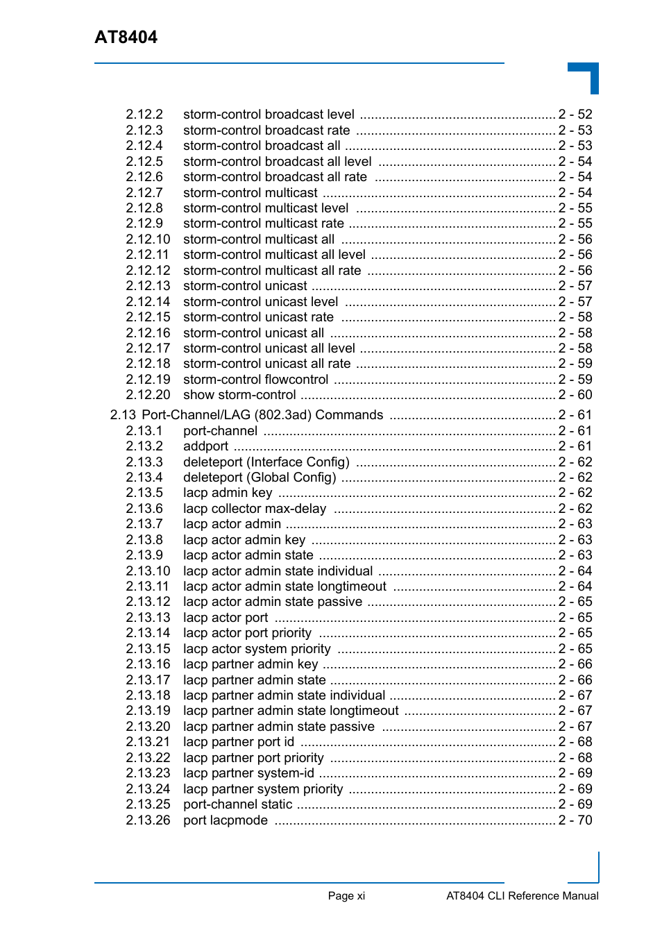 At8404 | Kontron AT8404 CLI User Manual | Page 11 / 373