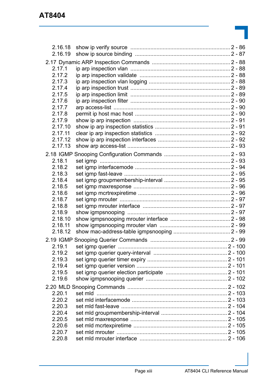 At8404 | Kontron AT8404 CLI User Manual | Page 13 / 373