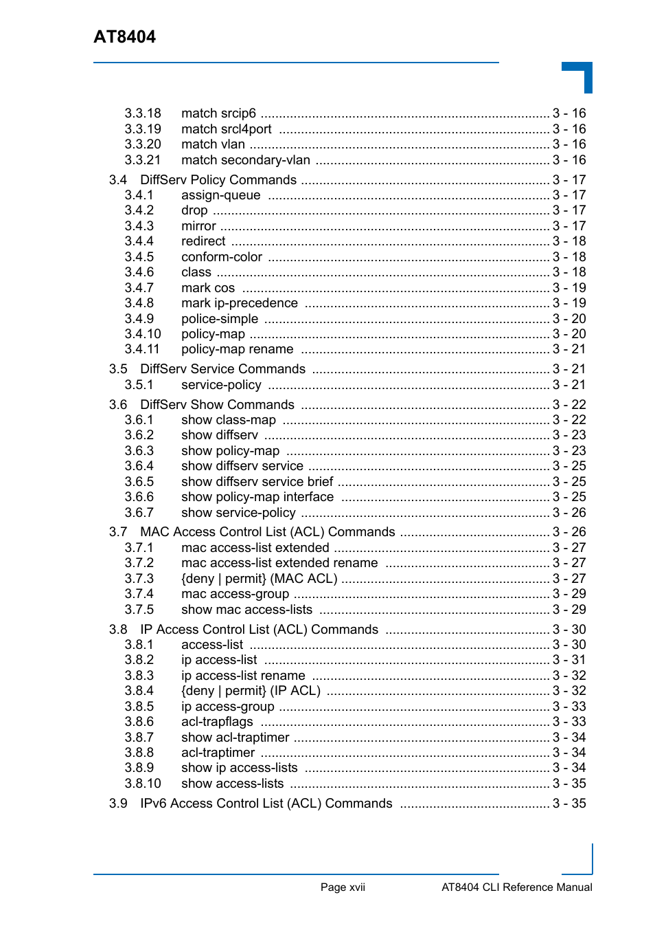 At8404 | Kontron AT8404 CLI User Manual | Page 17 / 373