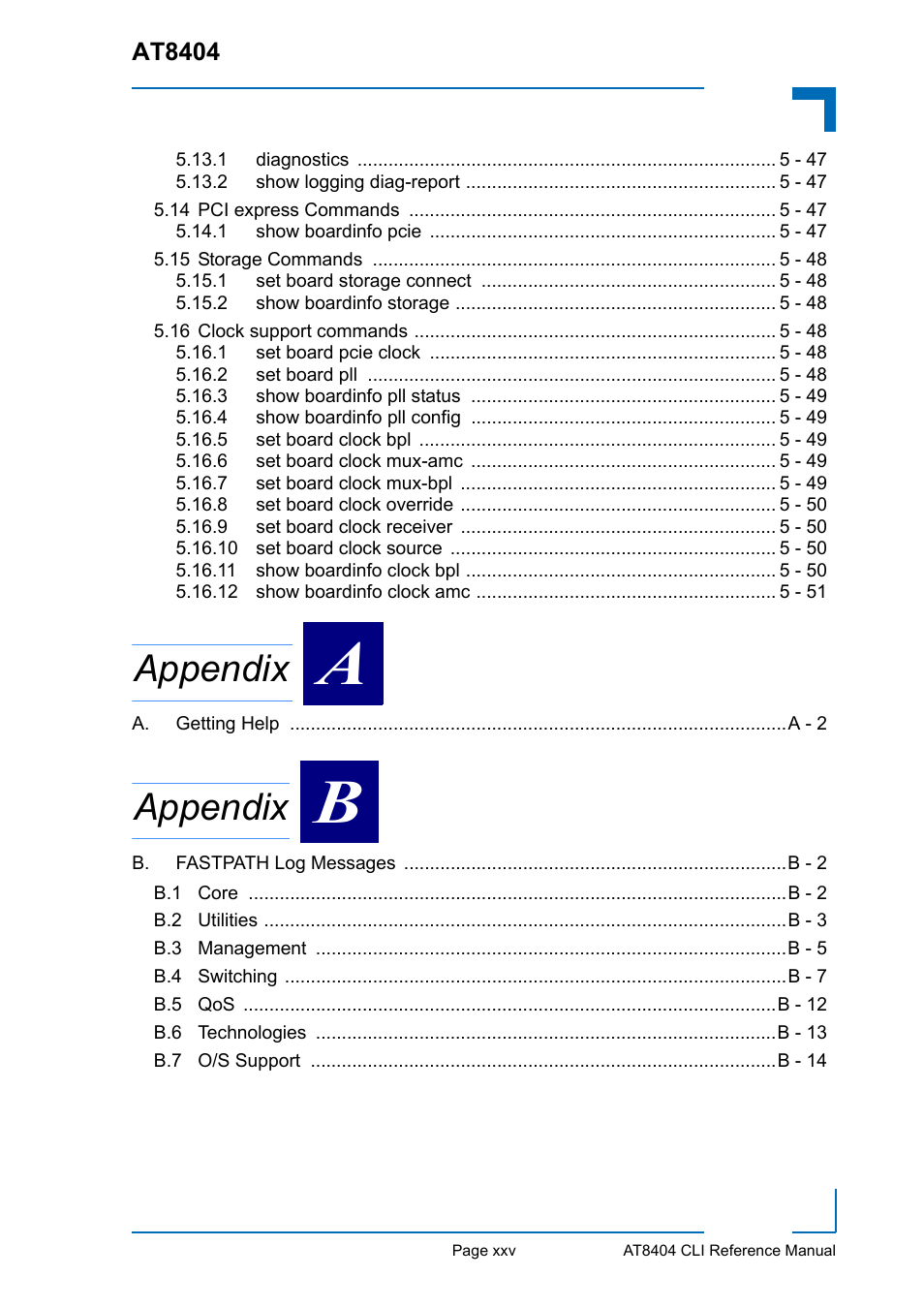 Appendix | Kontron AT8404 CLI User Manual | Page 25 / 373