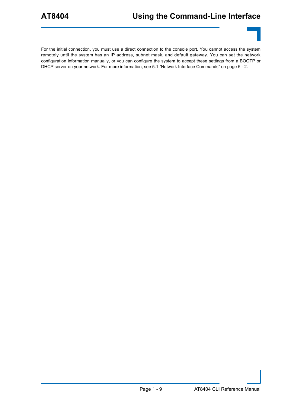 At8404 using the command-line interface | Kontron AT8404 CLI User Manual | Page 35 / 373